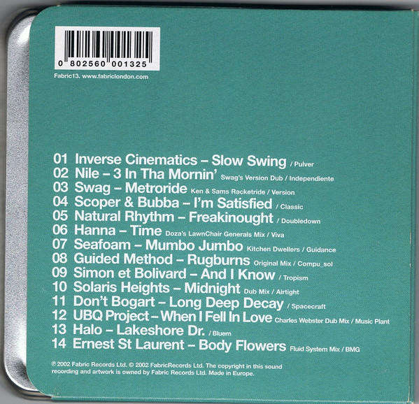 Hipp-E & Halo* - Fabric 07 (CD, Mixed)