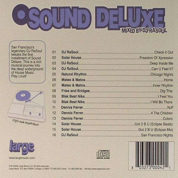 DJ Rasoul  Sound Deluxe Volume 1
