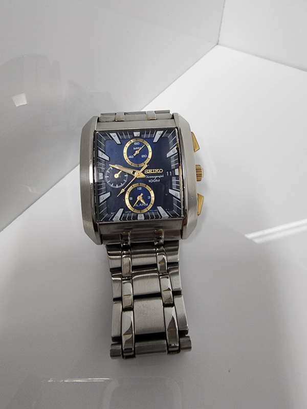 Seiko Chronograph 100m Watch preowned