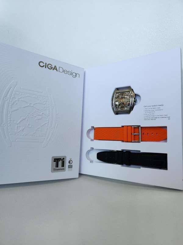 Ciga Design Z Series Titanium Z031-TITI-W15OG - new (open box)