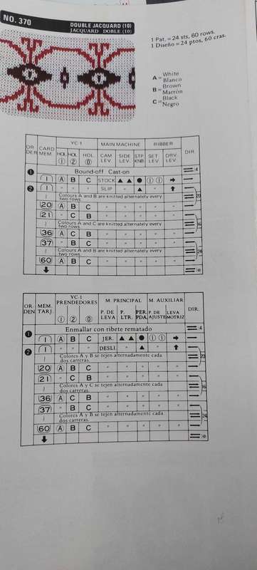 SERIES 74 DOUBLE JACQUARD PATTERNS
