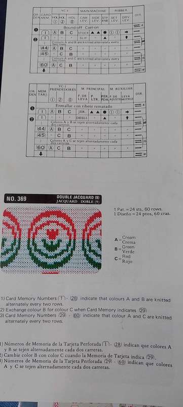 SERIES 74 DOUBLE JACQUARD PATTERNS