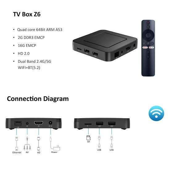 Google TV Box ATV BT Remote fire Stick tv 4k(1+8G