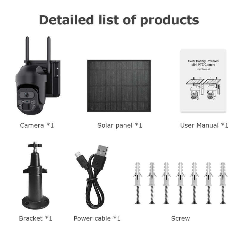 WIRELESS SOLAR SMART AI CAMERA