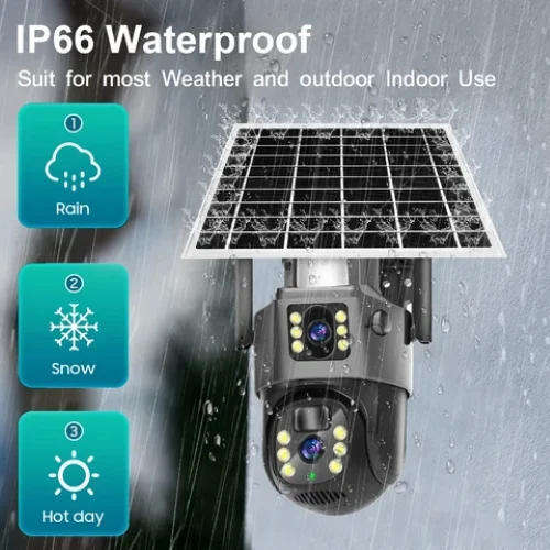 WIRELESS SOLAR SMART AI CAMERA