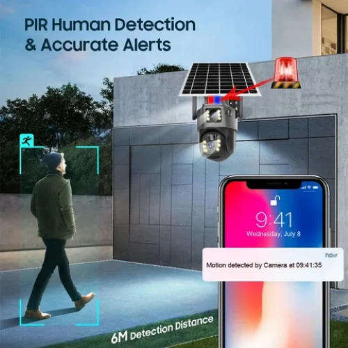 WIRELESS SOLAR SMART AI CAMERA