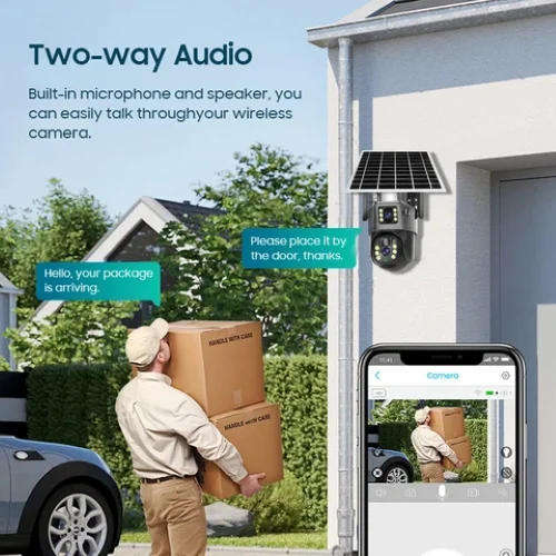 WIRELESS SOLAR SMART AI CAMERA