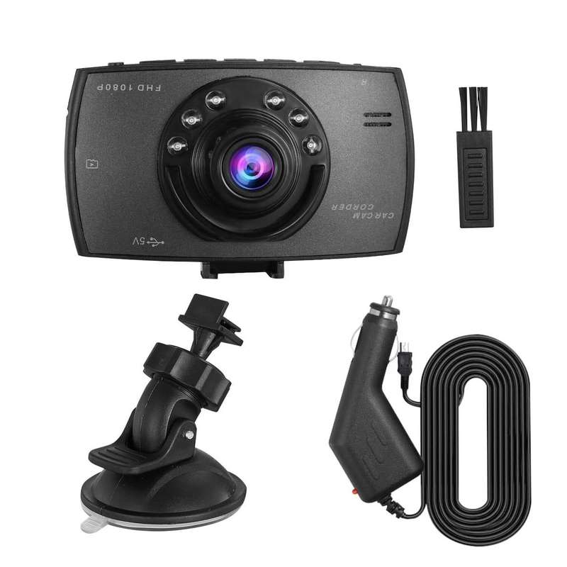 1080P HD Car DVR Dash Camera Font Driving Camera Video Recorder Cam Night Vision