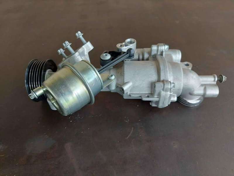 Used Mercedes M274 Water Pump P/N 2742001407