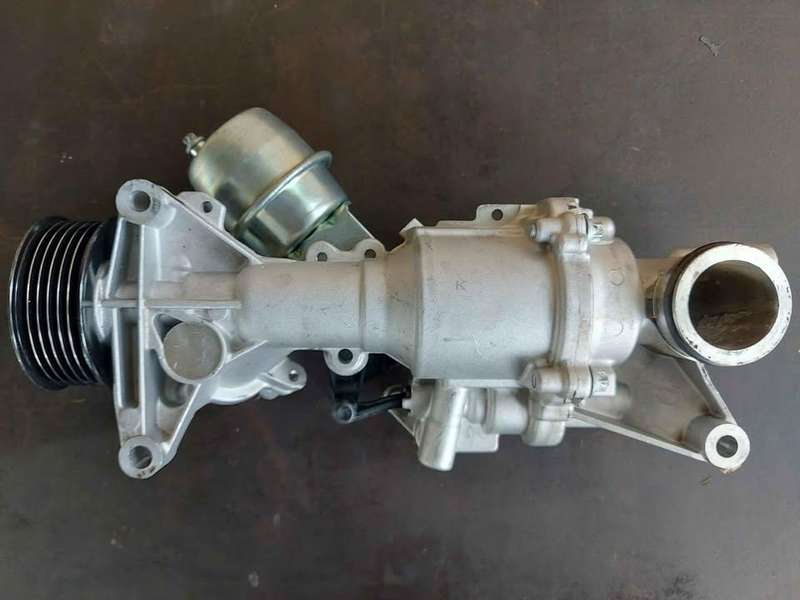 Used Mercedes M274 Water Pump P/N 2742001407