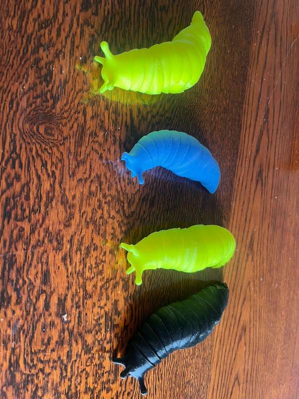 3D Printed Articulating Fidget Slugs  Sensory & Fun!
