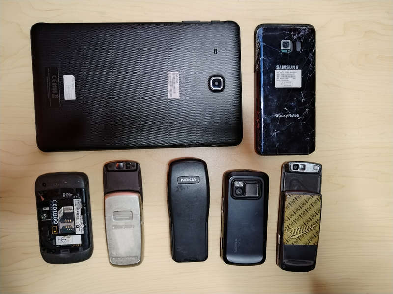 Lot of phones