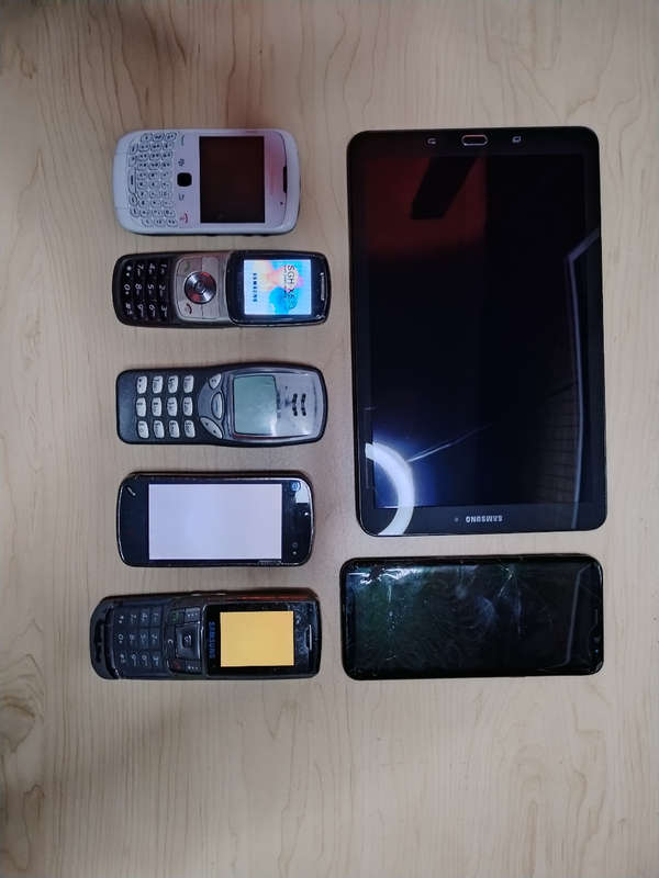 Lot of phones