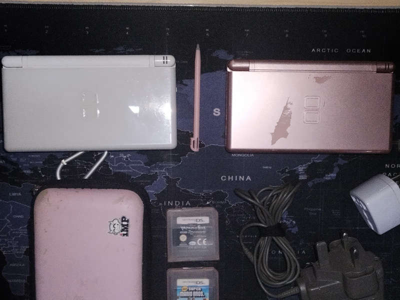 X2 Nintendo ds lite ( bag, games, charger, case)