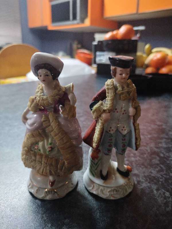 Porcelain German figures ( Rare Find)