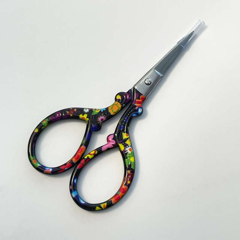 Small  Embroidery Scissors - Floral design - New Never USed