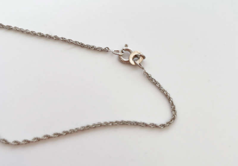 tiny ankhe necklace 925 silver
