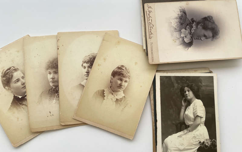 Lot of Antique Photographs - 1800s - USA and SA