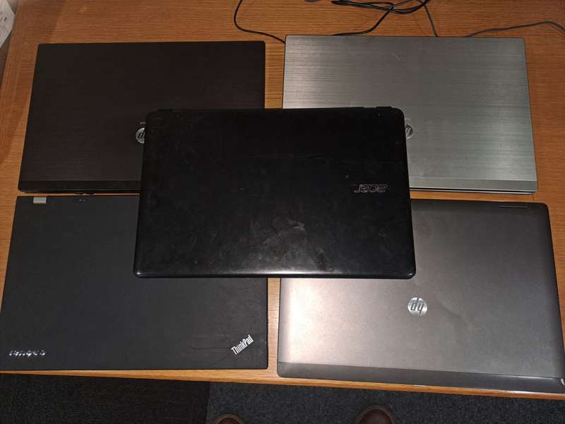 BULK LOT OF 5 X  LAPTOPS (i3's & i5's & i7) !!!!!PLEASE READ Discription!!!!!