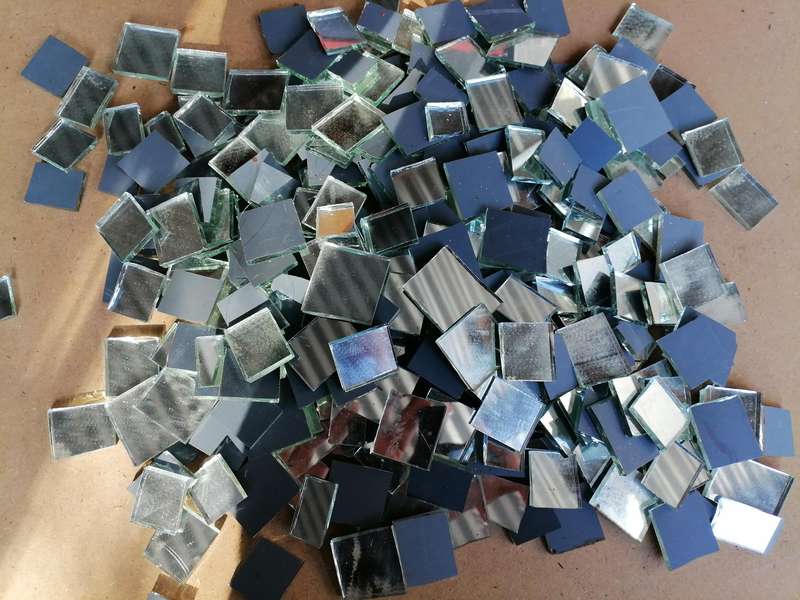 Mini Mosaic mirror tiles