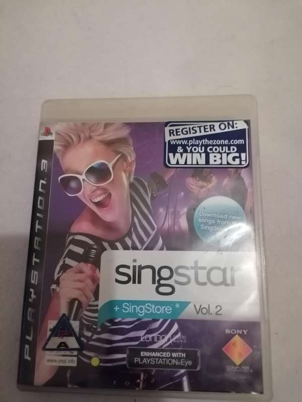 Singstar Ps3 secondhand game