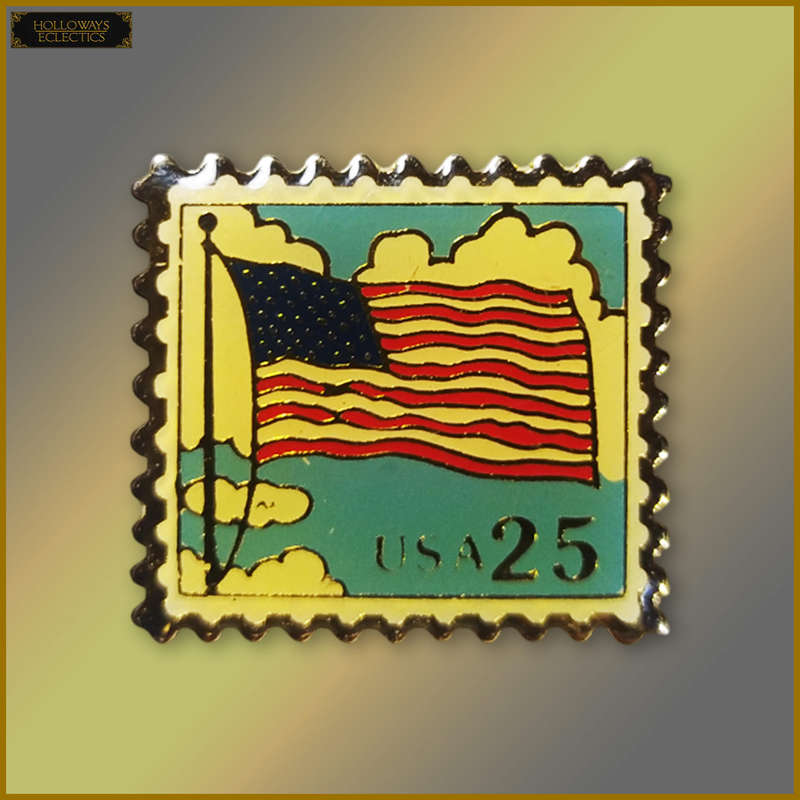 Vintage Johnathan And Grey Associates Stamp Badge
