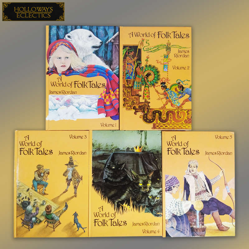 Rare A World Of Folk Tales Book Set