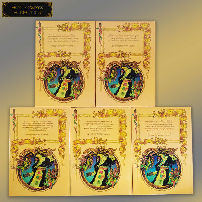 Rare A World Of Folk Tales Book Set