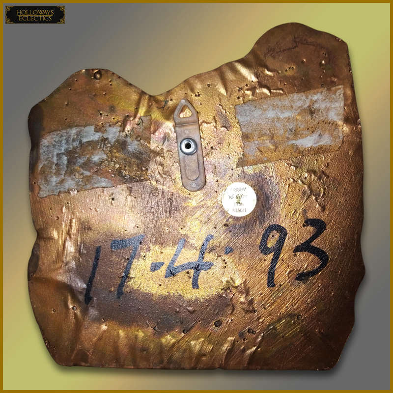 Vintage Copper Monusi Artwork Kimberly Diamonds