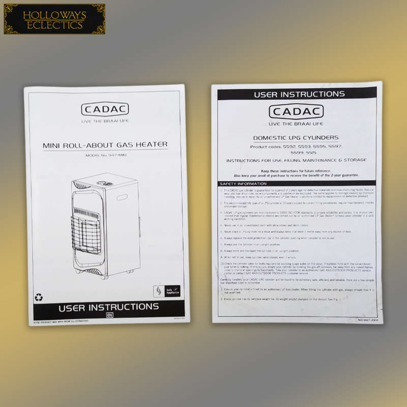 Brand New Cadac 2 Plate Gas Heater