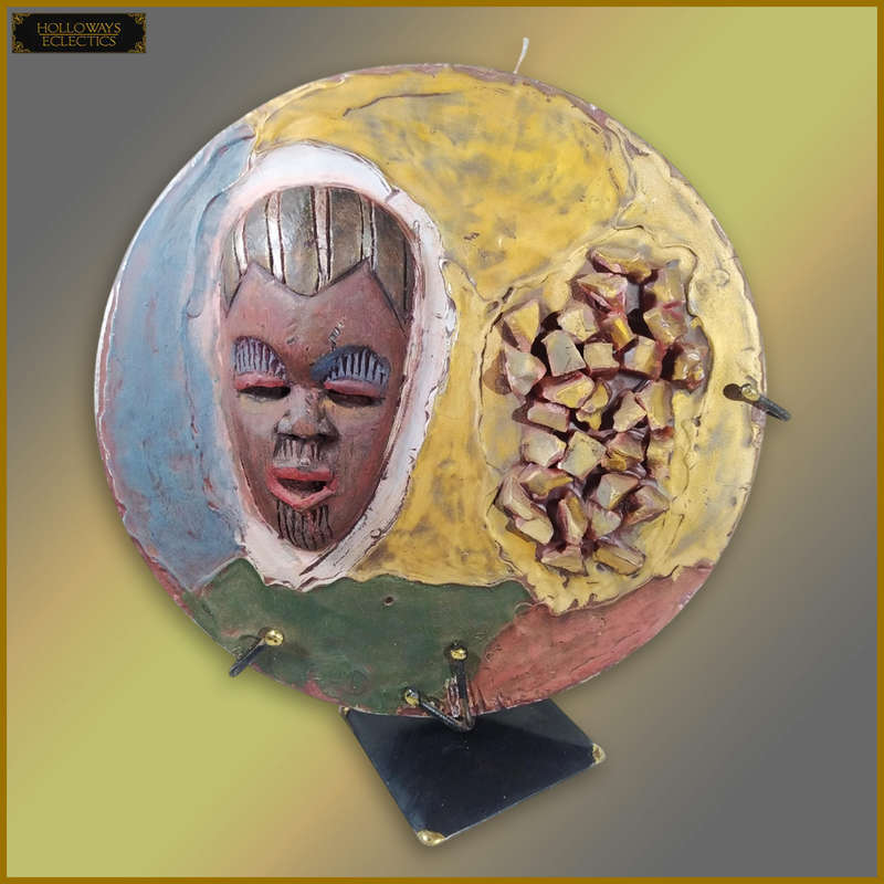 Large African Candle Art