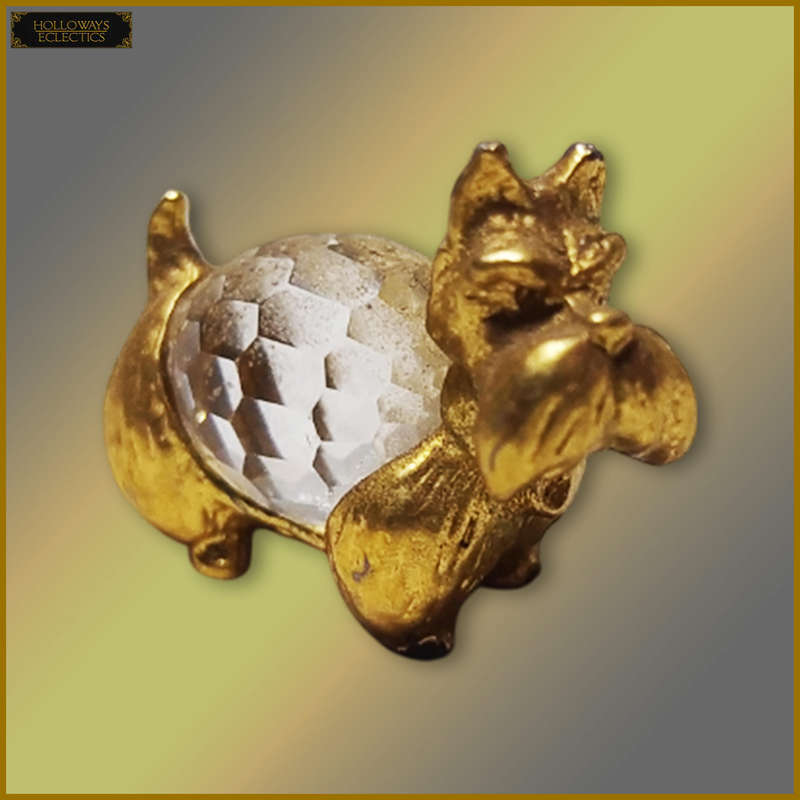 Swarovski Crystal Gold Plated Disney Jock Ornament