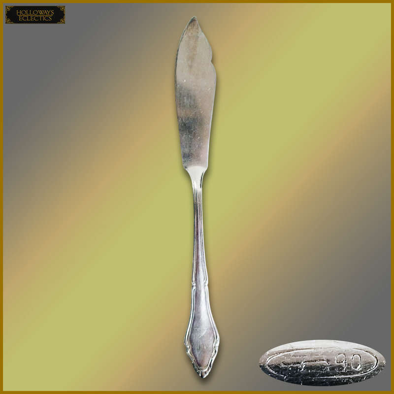 Vintage Silver Fish Knife And Fork Set