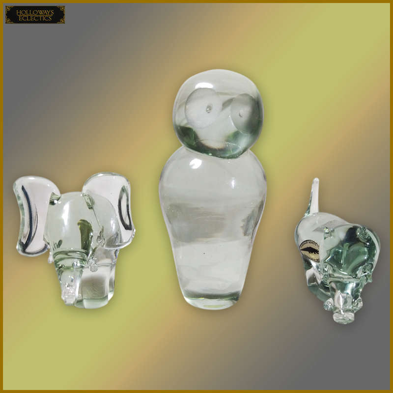 Vintage Ngwenya Glass Ornaments
