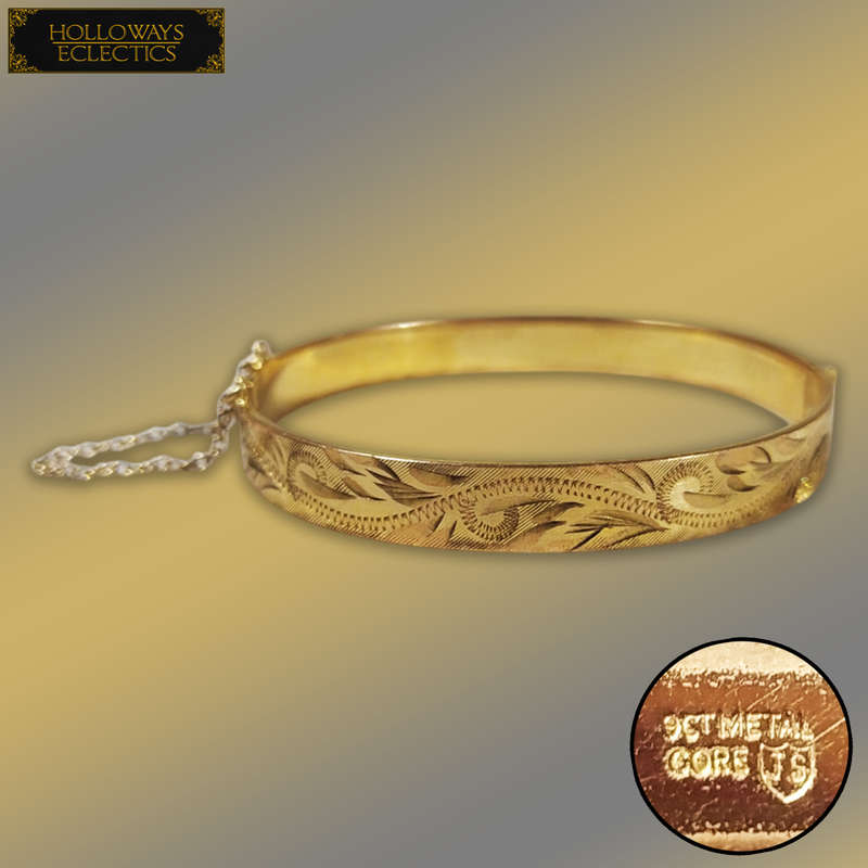 Joseph Smith 9ct Gold Metal Core Bracelet 16g