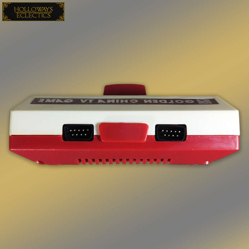 Vintage Golden China TV Game Station