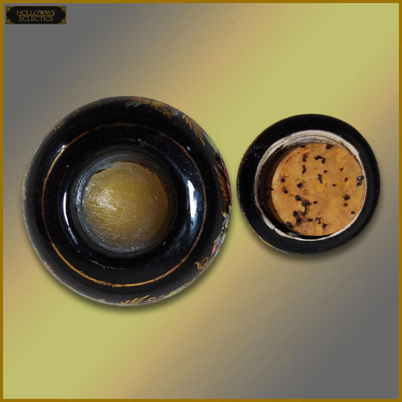 Vintage Greek Perfume Balm Pot