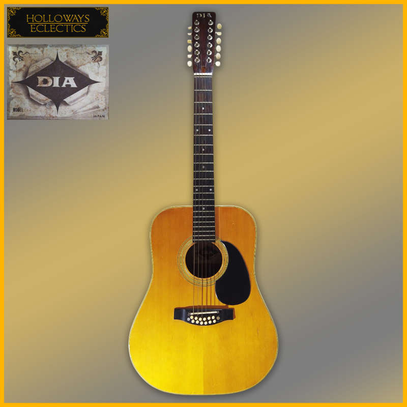 Vintage 12 String Dia Acoustic Guitar