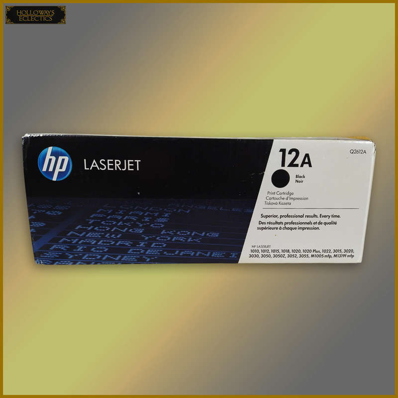 HP Laserjet 12A Black Ink Cartridge