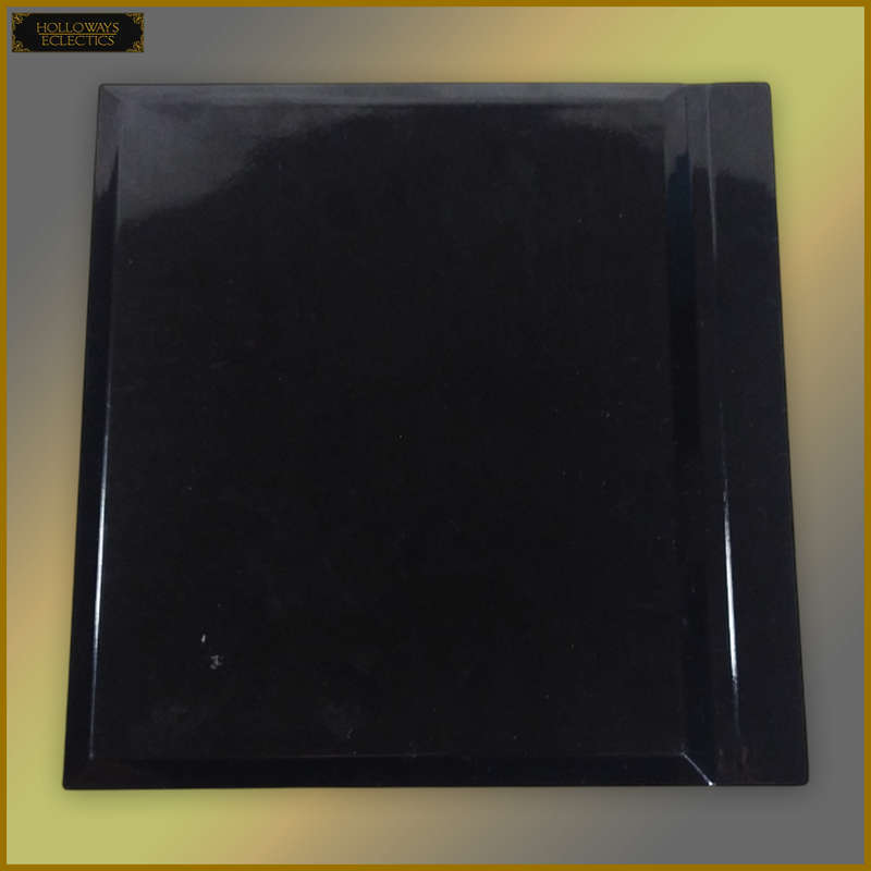 Vintage Japanese Black Lacquer Photo Album