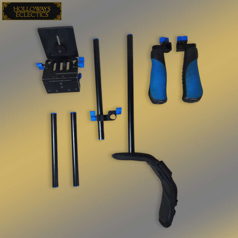 Camera Stabiliser And Light Grips Combo