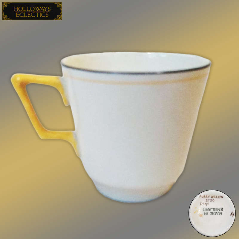 Vintage Pussy Willow Tea Cup And Saucer