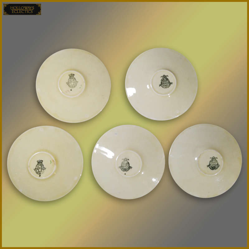Rare Vintage Crown Ducal Porcelain Tea Set
