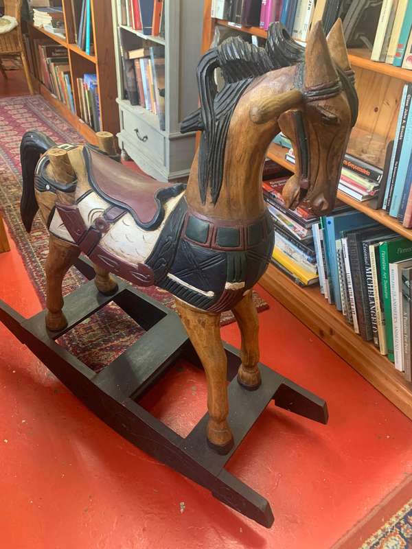 Beautiful Wooden Rocking Horse