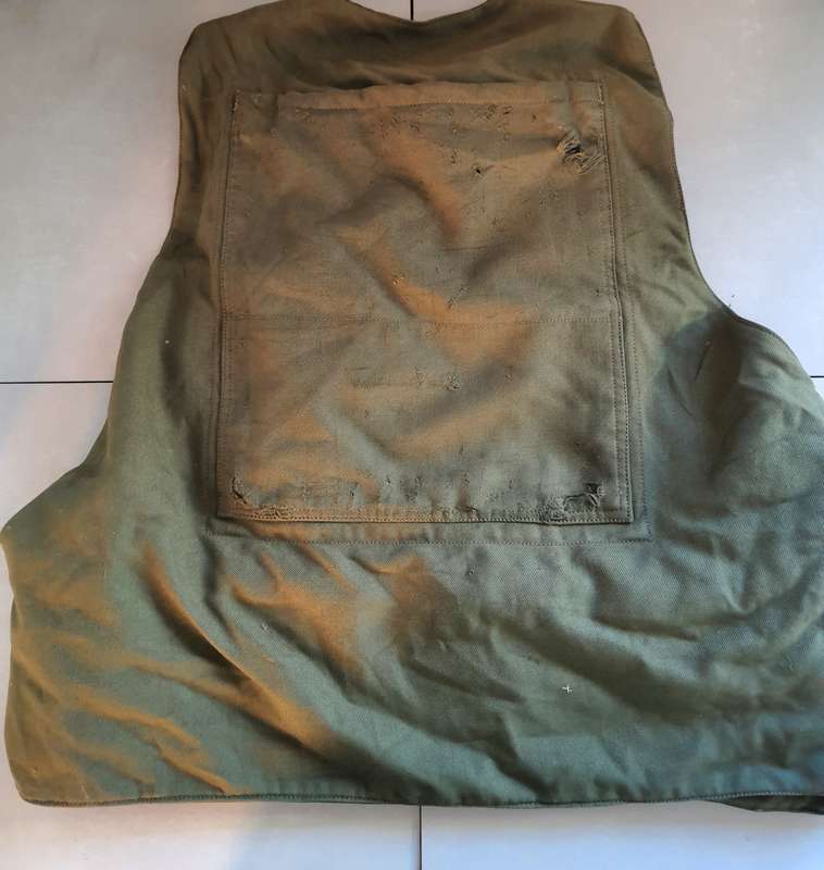 BATTLE JACKET VEST - NO PLATES HAS SOME WEAR