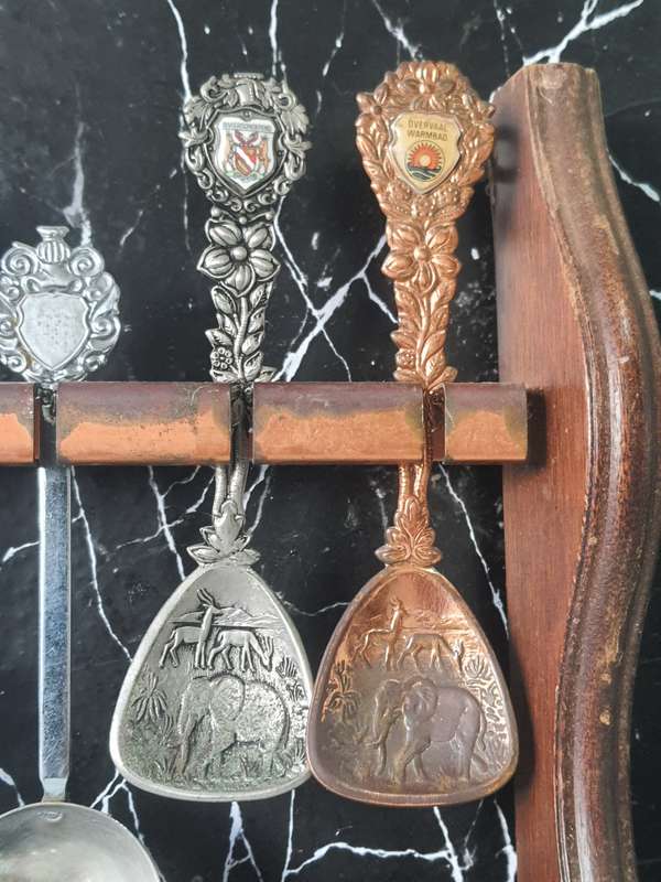 STUNNING SPOON COLLECTION WITH SPOON RACK