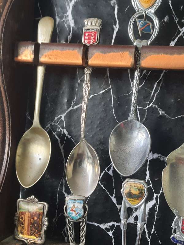 STUNNING SPOON COLLECTION WITH SPOON RACK