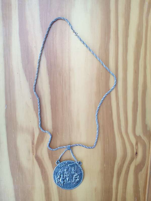 925 SILVER - HEAVY LONG NECKLACE