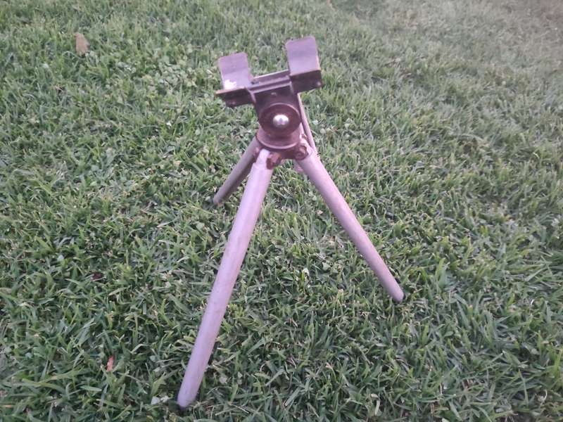 PARKER HALE WW11 MACHINE GUN TRIPOD IN STUNNING CONDITION - MADE IN ENGLAND