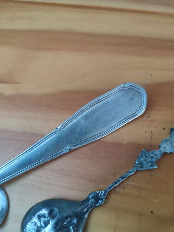 STUNNING JOB LOTT OF OLD SILVERWARE - ALL STAMPED